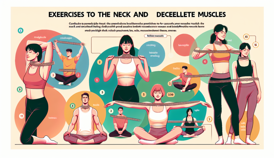 Ejercicios para relajar los músculos del cuello y el escote